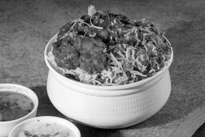 Hyderabadi Prawns Biryani