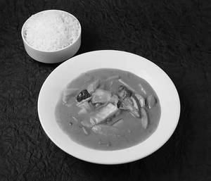 Thai Veg Red Curry With Steamed Rice
