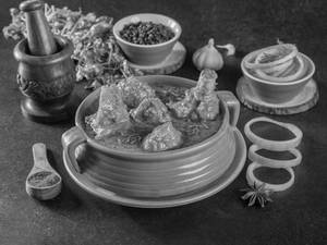 Mutton Kabuli (gravy)