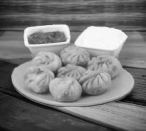 Chicken Fried Momos with Mayonnaise