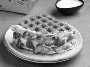 Gulab Jamun Waffle