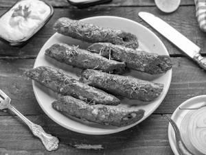 Mutton Seekh Kebab (6 Pcs)