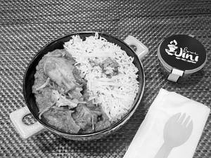 Chicken Chawal Rice Bowl