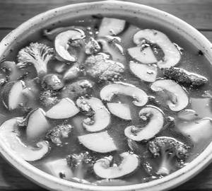 Veg mushroom soup