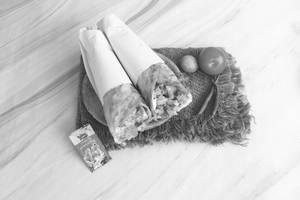 Paneer With Aloo Roll