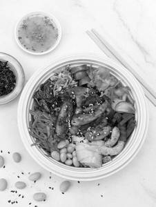 Korean Grilled Chicken Poke