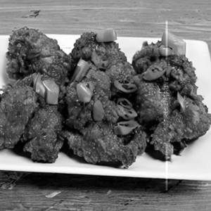 Chicken crispy   [dry]