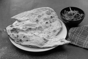 2 butter naan with kadai paneer
