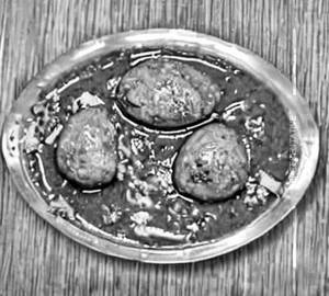 Egg Chicken Tarka