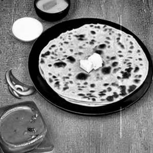 Cheese Tawa Paratha