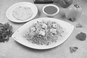 Cheese Pulav (with Curry)