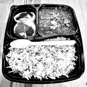 Paneer Subzi with Jeera Rice