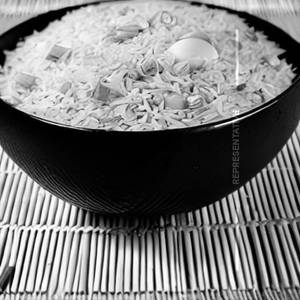 Egg Fried Rice In Chinese Style