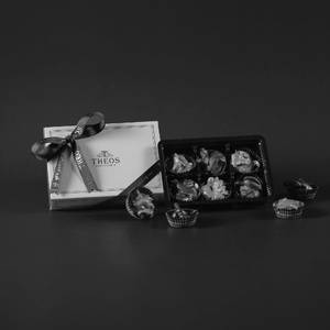 6 Pc Assorted Chocolate Nut Clusters 90 Gms