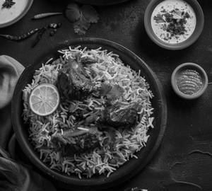 Mutton special dum biryani