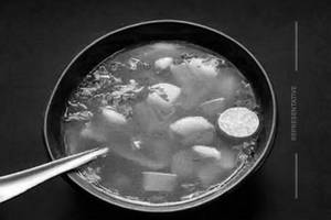 Veg clear soup