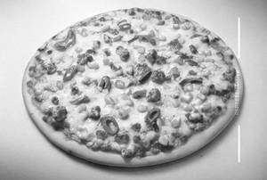 Cheese corn pizza 7 inche