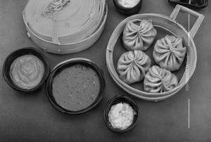 Corn Cheese Steam Momo