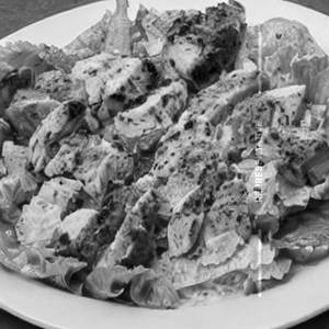 Chicken Grass Hopper Caesar Salad