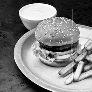 Smoky Peri Peri Paneer Burger