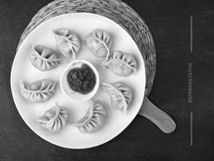 Veg Momos Steam