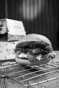 Veg Lava Burger