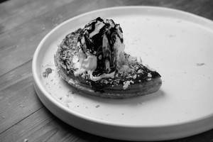 Dark Chocolate Fantasy Waffle
