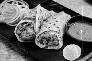 Veg Fish Tikka Roll