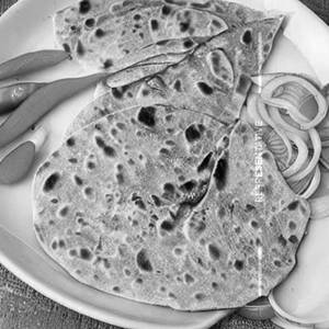 Green Chilli Paratha
