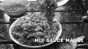 Mixed sauce maggi