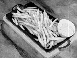 Saucy french fries