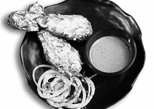 Chicken Malai Tangri Kabab