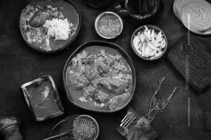 Chicken In Red Wine Sauce