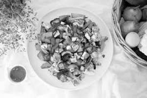 Exotic Vegetable Honey Mustard Salad