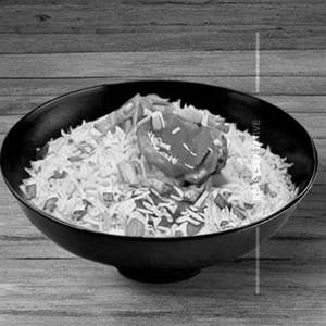 Chicken mongolian pot fried rice