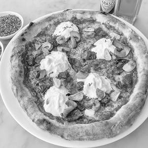 Wild Mushroom & Burrata Pizza