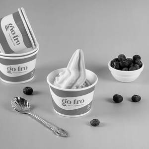 Mango & Blueberry Mix Frozen Yogurt