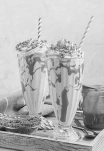 Buttertscotch Ice Cream Shake