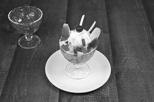 Fruit Salad Jelly With Icecream