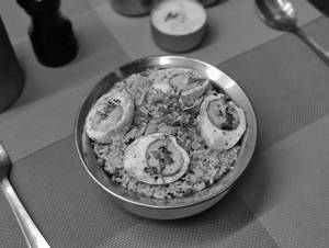 Smoked Egg Rice