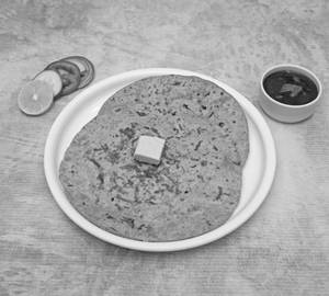 Sattu Butter Paratha Combo