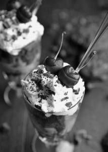Black Current Ice Cream Shake