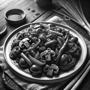 Chilli Mushroom & Spring Onion