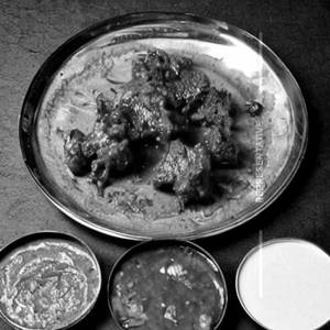 Mutton tawa dry