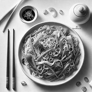 Veg Hakka Noodles