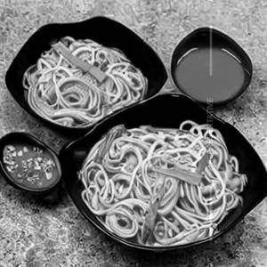 Prawns triple noodles