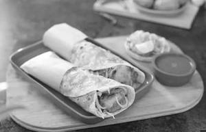 Tangy Aloo Wrap