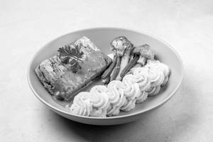 Mushroom Parmesan Florentine Cottage Cheese Steak