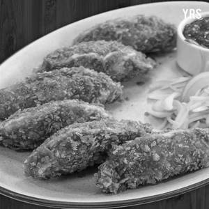Crispy chicken momos [10 pieces]