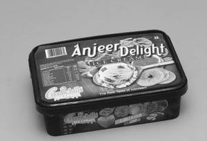 Anjeer Delight Icecream (700ml) Tub